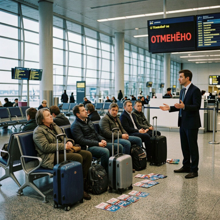 ✈️ Задержали рейс за границей: что положено пассажиру в России, Европе, США и других странах